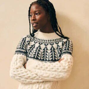 Frost Fairisle Crew - Native Knitter